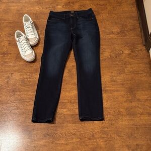 Lee Women's Dark Indigo Straight Leg Jeans